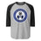 Hebron High School Hawks Unisex 3/4 sleeve Raglan T-shirt 216