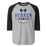 Hebron High School Hawks Unisex 3/4 sleeve Raglan T-shirt 217