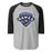 Hebron High School Hawks Unisex 3/4 sleeve Raglan T-shirt 221