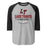 Lake Travis High School Cavaliers Unisex 3/4 sleeve Raglan T-shirt 217