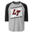 Lake Travis High School Cavaliers Unisex 3/4 sleeve Raglan T-shirt 223