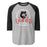 Langham Creek High School Lobos Unisex 3/4 sleeve Raglan T-shirt 206