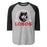 Langham Creek High School Lobos Unisex 3/4 sleeve Raglan T-shirt 208