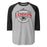 Langham Creek High School Lobos Unisex 3/4 sleeve Raglan T-shirt 211