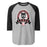 Langham Creek High School Lobos Unisex 3/4 sleeve Raglan T-shirt 212