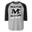 Martin High School Warriors Unisex 3/4 sleeve Raglan T-shirt 205