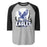 New Caney High School Eagles Unisex 3/4 sleeve Raglan T-shirt 202