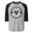 Permian High School Panthers Unisex 3/4 sleeve Raglan T-shirt 203