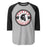 Porter High School Spartans Unisex 3/4 Sleeve Raglan T-shirt 203