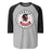 Porter High School Spartans Unisex 3/4 Sleeve Raglan T-shirt 215