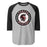 Porter High School Spartans Unisex 3/4 Sleeve Raglan T-shirt 216