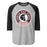 Porter High School Spartans Unisex 3/4 Sleeve Raglan T-shirt 220