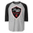 Porter High School Spartans Unisex 3/4 Sleeve Raglan T-shirt 225