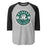 Reagan High School Rattlers Unisex 3/4 sleeve Raglan T-shirt 203