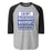 St. Frederick High School Warriors Unisex 3/4 Sleeve Raglan T-shirt 001