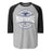 Taylor High School Mustangs Unisex 3/4 sleeve Raglan T-shirt 218