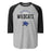 Dekaney High School Wildcats Unisex 3/4 sleeve Raglan T-shirt 040