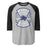 Dekaney High School Wildcats Unisex 3/4 sleeve Raglan T-shirt 207