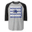 Dekaney High School Wildcats Unisex 3/4 sleeve Raglan T-shirt 235