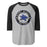 Dekaney High School Wildcats Unisex 3/4 sleeve Raglan T-shirt 224