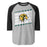 Klein Forest High School Golden Eagles Unisex 3/4 Sleeve Raglan T-shirt 223