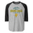 Klein Forest High School Golden Eagles Unisex 3/4 Sleeve Raglan T-shirt 040