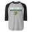 Klein Forest High School Golden Eagles Unisex 3/4 Sleeve Raglan T-shirt 017