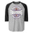 Jersey Village High School Falcons Unisex 3/4 Sleeve Raglan T-shirt 218