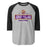 Jersey Village High School Falcons Unisex 3/4 Sleeve Raglan T-shirt 202