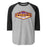 Jersey Village High School Falcons Unisex 3/4 Sleeve Raglan T-shirt 009