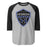 Hebron High School Hawks Unisex 3/4 sleeve Raglan T-shirt 225