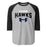 Hebron High School Hawks Unisex 3/4 sleeve Raglan T-shirt 234
