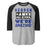 Hebron High School Hawks Unisex 3/4 sleeve Raglan T-shirt 231