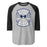 Hebron High School Hawks Unisex 3/4 sleeve Raglan T-shirt 207