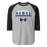 Hebron High School Hawks Unisex 3/4 sleeve Raglan T-shirt 049