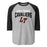 Lake Travis High School Cavaliers Unisex 3/4 sleeve Raglan T-shirt 234