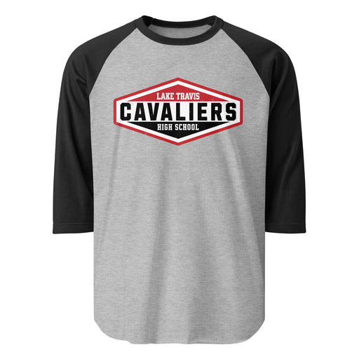 Lake Travis High School Cavaliers Unisex 3/4 sleeve Raglan T-shirt 009