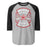 MacArthur High School Generals Unisex 3/4 sleeve Raglan T-shirt 207
