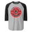 MacArthur High School Generals Unisex 3/4 sleeve Raglan T-shirt 215