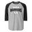 Martin High School Warriors Unisex 3/4 sleeve Raglan T-shirt 234