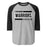Martin High School Warriors Unisex 3/4 sleeve Raglan T-shirt 098