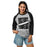 Woman wearing Martin High School Warriors Unisex 3/4 sleeve Raglan T-shirt 241