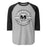 Martin High School Warriors Unisex 3/4 sleeve Raglan T-shirt 201