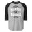 Martin High School Warriors Unisex 3/4 sleeve Raglan T-shirt 210