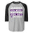 Morton Ranch High School Mavericks Unisex 3/4 sleeve Raglan T-shirt 238