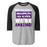 Morton Ranch High School Mavericks Unisex 3/4 sleeve Raglan T-shirt 231
