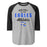 New Caney High School Eagles Unisex 3/4 sleeve Raglan T-shirt 034