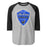 New Caney High School Eagles Unisex 3/4 sleeve Raglan T-shirt 225