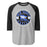New Caney High School Eagles Unisex 3/4 sleeve Raglan T-shirt 203