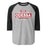 Odessa High School Bronchos Unisex 3/4 sleeve Raglan T-shirt 202